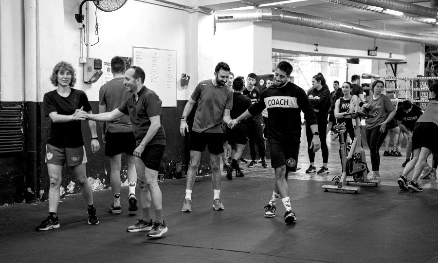 Clases de boxeo en grupo en Ilion Boxing Club Les Corts Barcelona